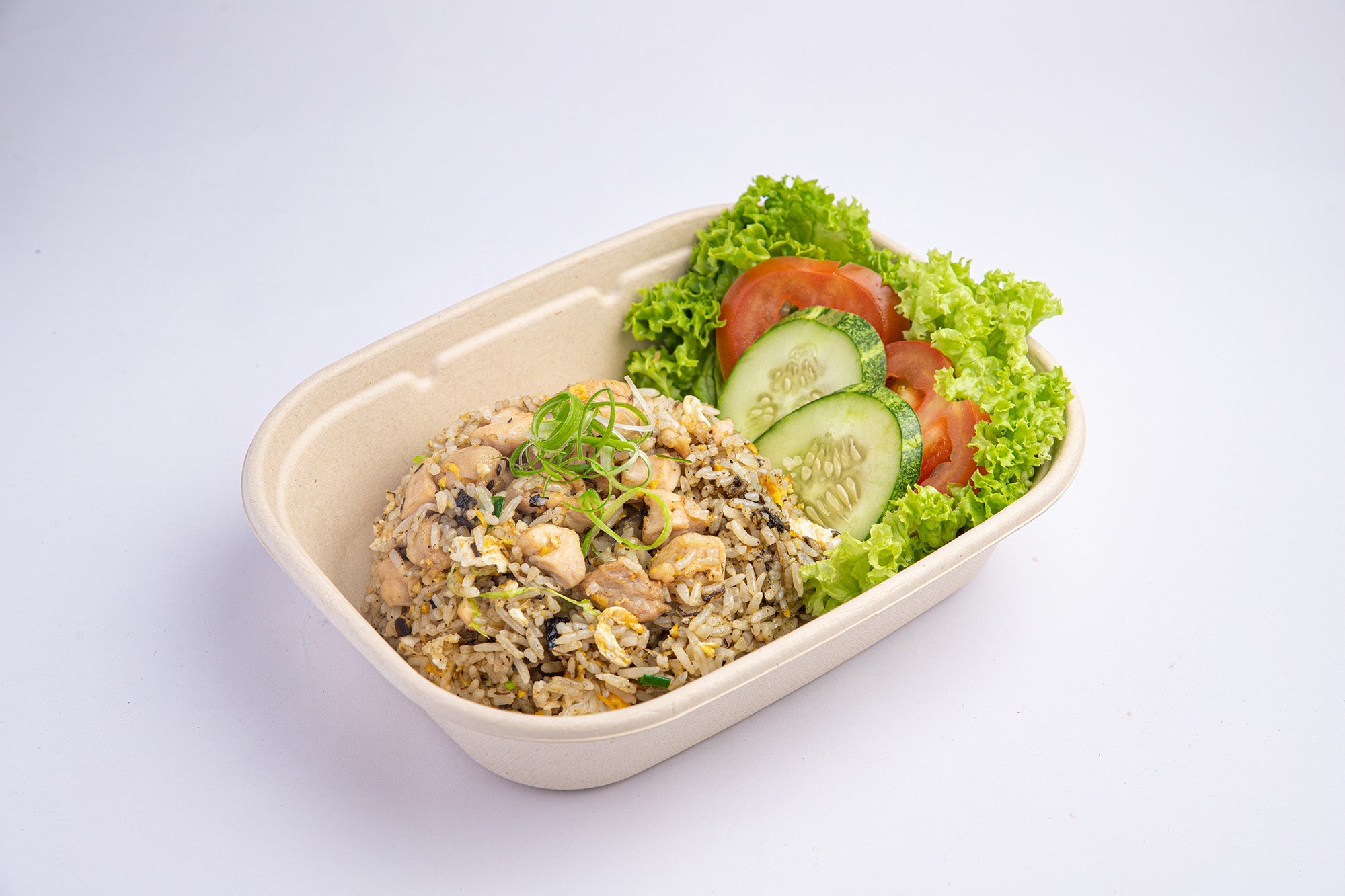 Olive Chicken Fried Rice Bowl