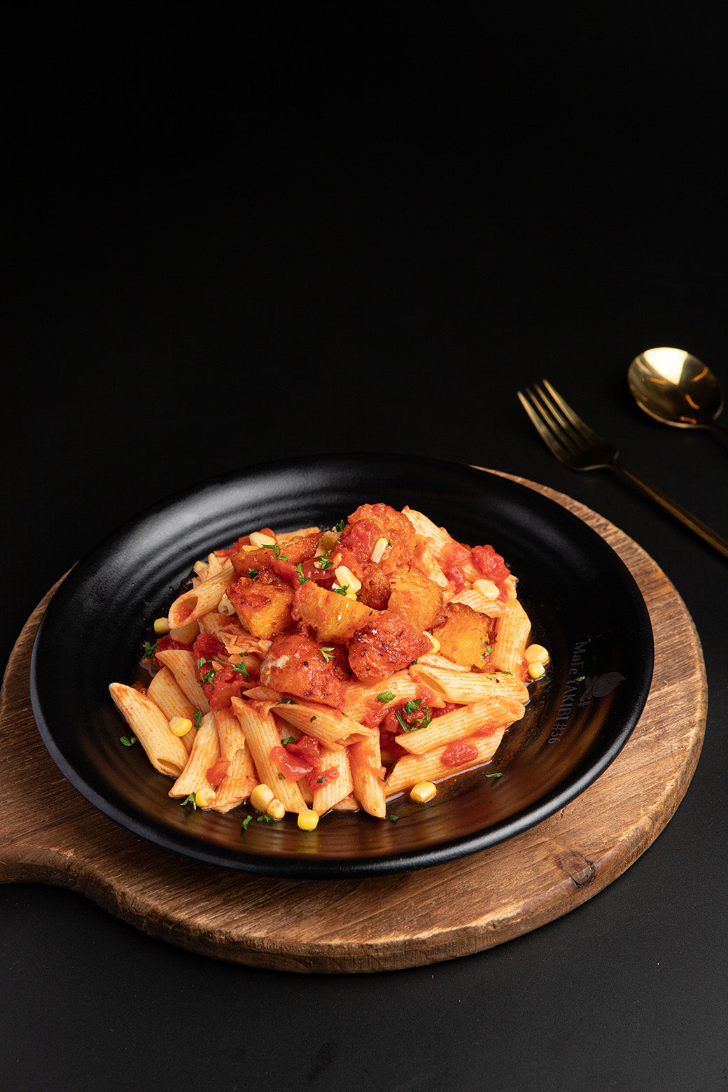 Plant-Based Penne with Marinara Sauce