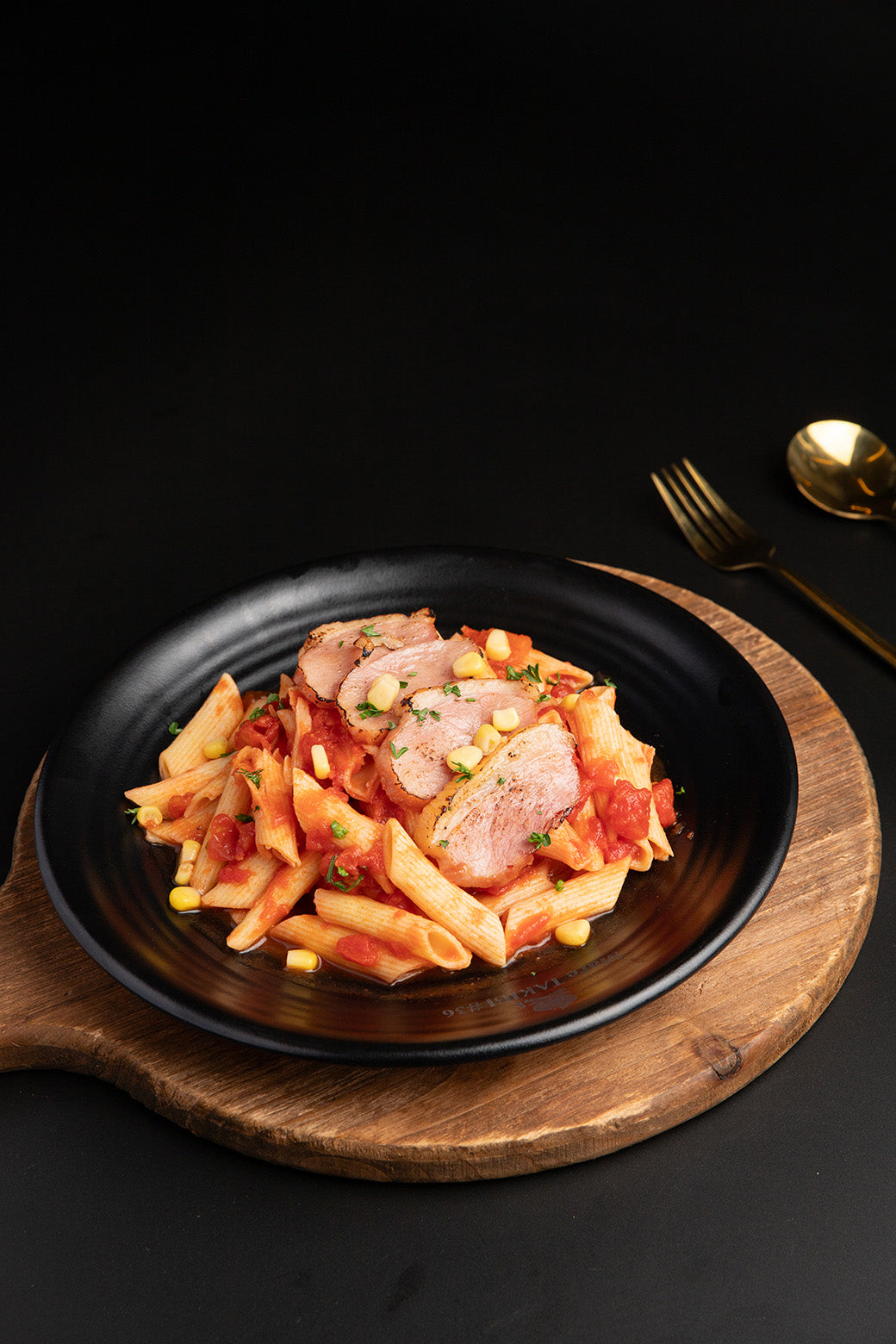 Smoked Duck Penne w Marinara Sauce