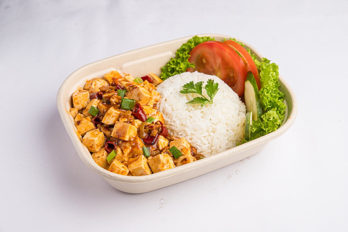 Mapo Tofu Rice Bowl (Chicken) – MaFé Bento