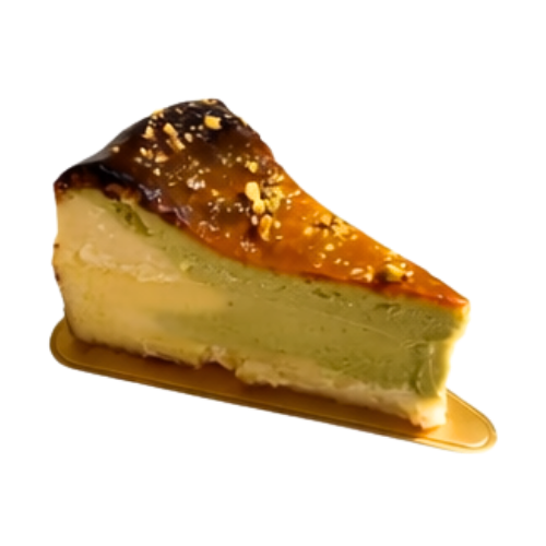 Pistachio Burnt Cheesecake