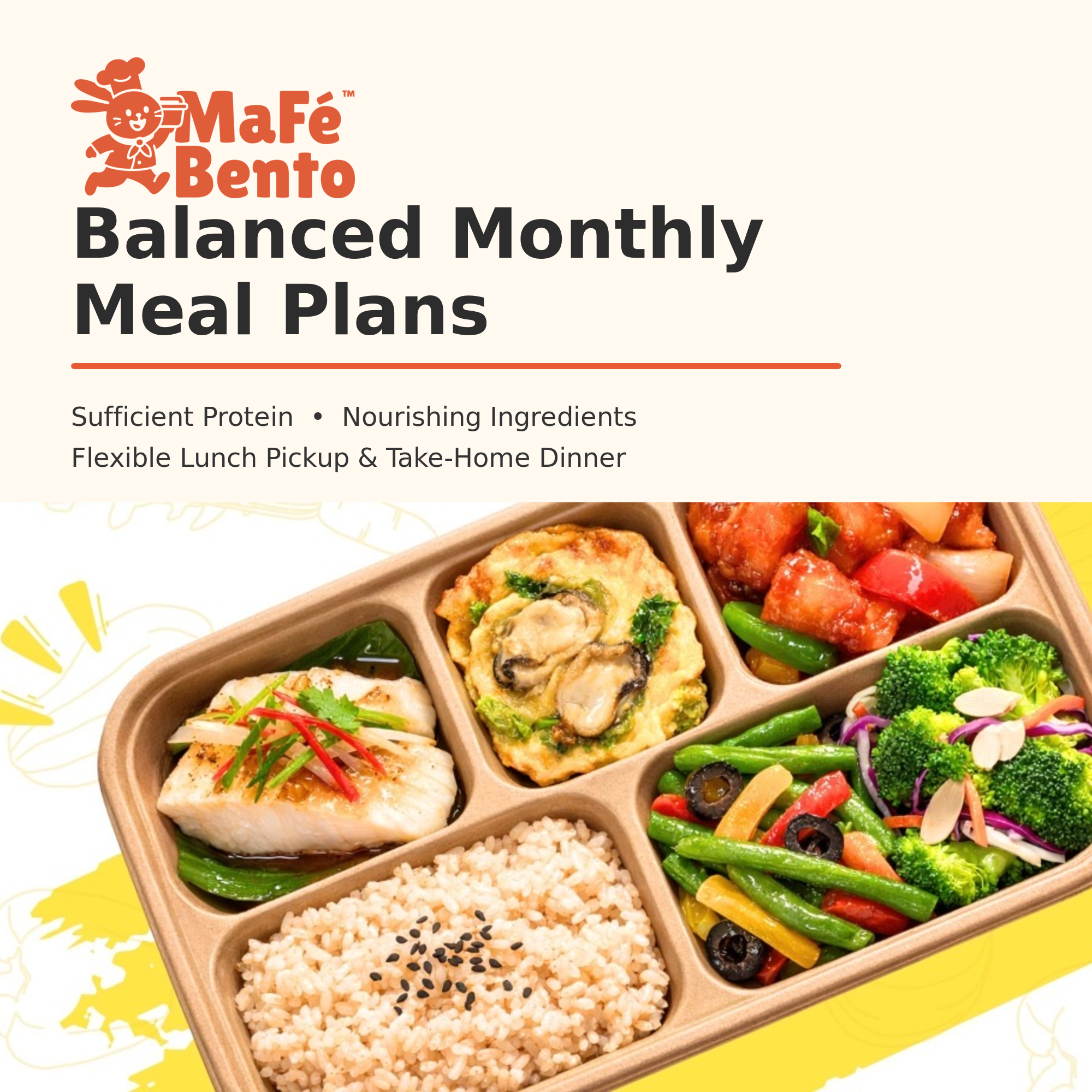 CBD Lunch Pickup & Take-Home Dinner Plans